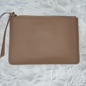 Katie Loxton Clutch/Cosmetic Bag, Beige/Blush, NWT